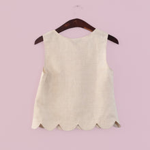 Scallop Top // Natural